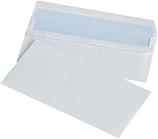 Sobres autoadhesivos para productos de oficina SK DL 110 x 220 mm, 75 g/m², 10 unidades, color blanco, sobres y accesorios de envío/tipo-autoadhesivo/tipo-SK/color-blanco/formato-DL/peso (g/m2)-75