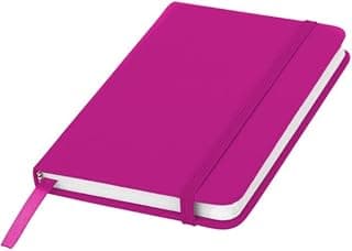 Genérico Cuadernos A6, Pequeño, Bloc de Notas 14.5cm x 10.5cm, Azul, Rosa, Naranja, 92 Páginas, (Rosa)