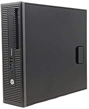 HP EliteDesk 800 G1 - Ordenador de sobremesa (Intel Core i5-4570, 16GB de RAM, Disco SSD de 240GB+500 HDD, Lector DVD, Windows 10 Pro ES 64) - Negro (Reacondicionado)