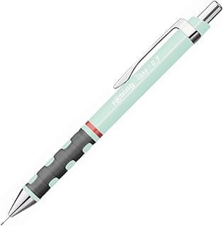 Rotring Tikky portaminas en tonos pastel | HB de 0,7 mm | Azul opalino | con agarres de goma cómodos | 12 unidades