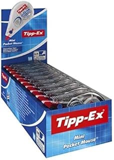 TIPP-EX Lot de 3 Rollers de correction MINI POCKET MOUSE 5 mm x 5 m
