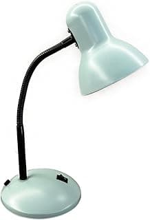 BEL AIR HOME - Lámpara de Escritorio PISA - Flexo Articulado, Ideal para Estudio y Lectura Nocturna - Compatible con Bombilla E27, Azul, Metal