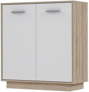 Forte Cómoda ANTUZA Ancho x Alto x Profundidad: 82,9x88,1x34,2, Material de Madera, Roble, Pequeña