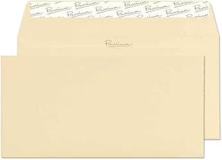 Blake Premium Business | sobres DL crema (11 x 22 cm) | 50 unidades | papel verjurado | 120gr | certifcado FSC | tira autoadhesiva | de oficina/comerciales | sobres crema | modelo 95255