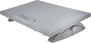 Kensington K50409EU Poggiapiedi ergonomico SmartFit SoleMate Pro, Migliora la postura, la circolazione e il comfort di schiena e gambe, Da usare sotto la scrivania, One size