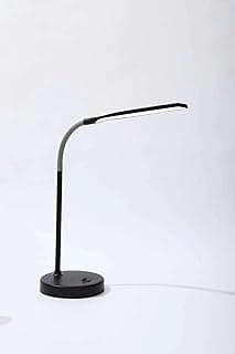 BEL AIR HOME - Lámpara LED Flexo para Escritorio ARQUITECH | Control Táctil Ajustable | Luz 6500K, 4000K, 3000K | Puerto USB (BLANCO/GRIS) (BOSTON NEGRO)