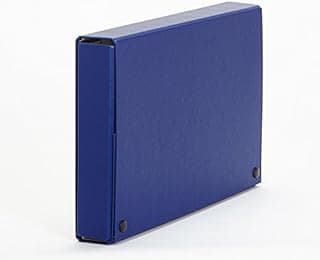 PARDO 879124 - Carpeta de proyectos con broche, 90 mm, color azul