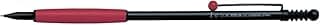 TOMBOW Druckbleistift ZOOM 707, schwarz/rot - Portaminas negro-rojo bola roja