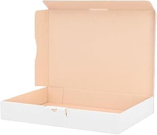100 maxi buzones 310x225x50mm Blanco Envío Caja plegable MB-4 Caja postal, caja de envío, buzón, embalaje maxi carta, embalaje de envío, caja de cartón, caja postal