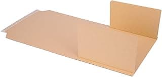 100 Embalajes para Libros 310 x 250 x 20-70 mm Cajas de Cartón Marrón BV-4 | Embalaje Envolvente Flexible | Envío | Caja de Cartón