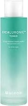 MIZON tónico facial con complejo Cicalurónico, centella asiática, ácido hialurónico, cuidado antiarrugas (150ml) (Cicaluronic Toner)