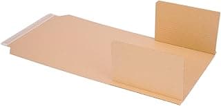 100 embalajes para libros 280 x 205 x 20-70 mm cajas de cartón marrón BV-3 | embalaje envolvente | envío | embalaje | embalaje envolvente flexible | caja de cartón envolvente | embalaje envolvente