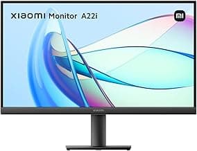 Xiaomi Mi Desktop Monitor A22i 22" - Monitor de 22" FHD (1920x1080, 75Hz, HDMI 1.4 x1, 178°, 250 nits, Protección Luz Azul), Negro (Versión ES)
