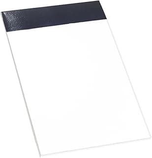 Enri, Bloc de Notas Pequeño Grapado Sin Tapa, Formato A7 (10,5 x 7,4 cm), 80 Hojas Lisas Microperforadas, Pack 10 Libretas
