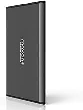 Disco Duro Externo 500GB - 2.5" USB 3.0 Ultrafino Diseño Metálico HDD Portátil para Mac, PC, Laptop, Ordenador, Xbox One, PS4, Smart TV, Chromebook - Grey