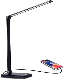 Lámpara Escritorio LED, 5 Modos 10 Niveles de Brillo, Las lámparas de utilizan comúnmente para lámparas de lectura para niños, lámparas de oficina, luces nocturnas pequeñas, luces de cabecera