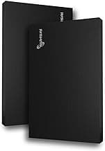 SUHSAI Disco Duro Externo portátil USB 2.0 HDD Backup 120GB Disco Duro ultradelgado de Transferencia de Datos de Alta Velocidad Compatible con PC, Mac, Windows, Escritorio (Negro)