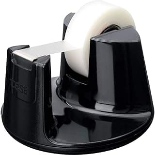 Dispensador de sobremesa tesafilm con 1 rollo de cinta adhesiva