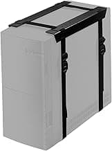 New Star CPU-D025BLACK - Caja de Ordenador de sobremesa, Negro y Blanco