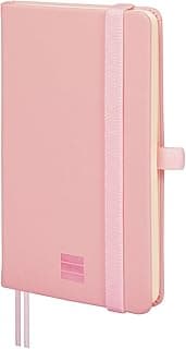 Finocam - Cuaderno Nexo Tapa Dura Dotted-Punteado Rosa | Cuaderno Pequeño de Hojas Microperforadas | Bolsillo y Portabolígrafo | 72 Hojas,Ideal para Bullet Journal