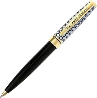 Draeger Paris - Bolígrafo retráctil negro mi amiga impresionante