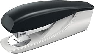 Grapadora petrus 235 color negro capacidad 20 hojas usa grapas 22/6 24/6 y 26/6