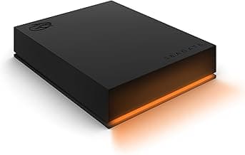 Seagate FireCuda Gaming HDD 5TB, Disco Duro Externo Portátil, PC Gaming, USB 3/2, incl. servicio de rescate (STKL5000400)