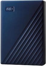 WD 5TB My Passport–Disco duro portátil, USB 3.0, Color Azul medianoche