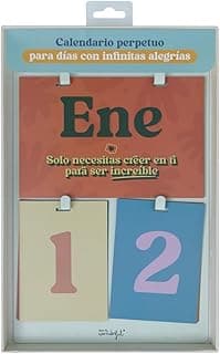 Mr.Wonderful Calendario de pared perpetuo, Qué gran año vas a ser, 18.5 x 30 x 0.5