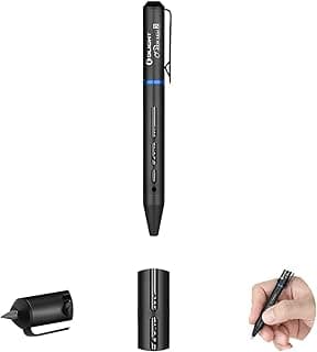 OLIGHT Open Mini 2 Bolígrafo de Tinta Negra, Mecanismo de Cerrojo de Acción de Forma de S Invertida, Uso Diario, de Oficina y Comercial, Trabajo al aire libre y en el Campo, Uso Educativo (Nergo)
