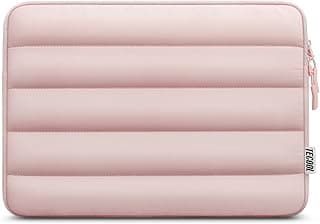 TECOOL Funda PC Portatil 13-13.5 Pulgadas para 13.6 13 MacBook Air M4 M3 M2 M1 2025 2024-2010,13/14 MacBook Pro M4 M3 M2 M1 2024-2012,13.3" Protectora Funda Ordenador Notebook Blanda,Rosa