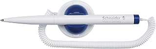 Bolígrafo Schneider con cadena Klick Fix Pen Color Blanco