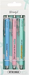 Mr. Wonderful - Set de 3 bolis para apuntar alto y cumplir sueños