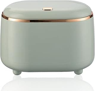xiaoxianxian Papelera Escritorio con Tapa,2L Mini Cubo Basura,Cubo de Basura de Mesa Ampliamente Utilizado en Salón, Comedor, Dormitorio, Cuarto de Baño