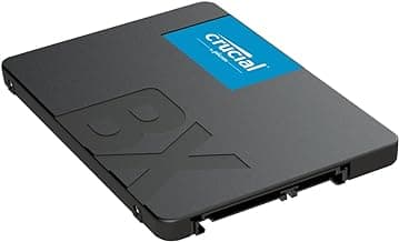 Crucial BX500 SATA SSD 2TB, SSD Interna 2.5", Hasta 540MB/s, Compatible con Ordenador Portátil y de Sobremesa (PC), 3D NAND, Aceleración de escritura dinámica, Memoria SSD - CT2000BX500SSD101