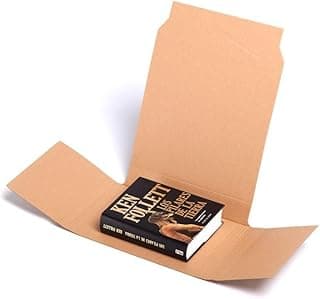 TELECAJAS | Estuche Envío de Libros: 28x23x5 cm | Resistentes y Reutilizables. Para Vendedores, Librerías | Pack de 50