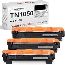 SMARTOMI TN1050 Cartuchos de tóner compatibles con TN 1050 para impresoras Brother de Las Series HL-1110 HL-1112 HL-1212 HL-1210 DCP-1510 DCP-1610 DCP-1612 DCP-1512 MFC-1810 MFC-1910