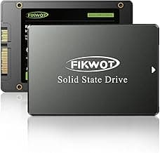Fikwot FS810 4TB 2,5 Pulgadas Unidad Interna de Estado sólido - SATA III 6Gb/s, 3D NAND TLC SSD Interna, hasta 550MB/s, Compatible con portátil y PC de Escritorio