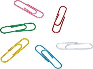 APLI 11723 Caja Clips, Multicolor, 32 Mm
