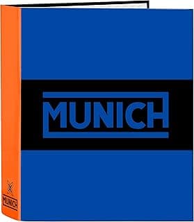 CARPETA F. 4 ANILLAS 35MM LOMO ANCHO MUNICH "SUBMARINE"