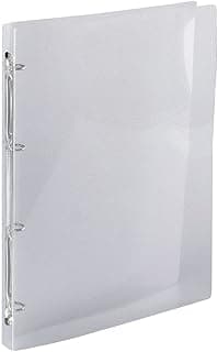 Exacompta 809471 - Carpeta de 4 anillas, A4, transparente