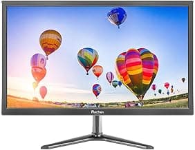 Prechen Monitor PC Gaming 19 Pulgadas 1440x900 Con Interfaz HDMI y VGA, Brillo 250 CD/m², 60 Hz Con Altavoces Integrados, Para PS3 / PS4 / Xbox/PC