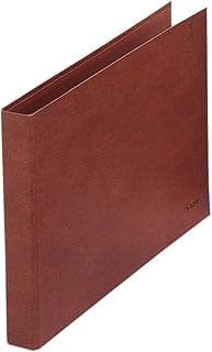Dohe 9558 - Carpeta cuero forrado 2 anillas de 25 mm, folio apaisado