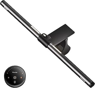 Quntis Lámpara Monitor con Retroiluminadas, 40cm Luz de Monitor USB con Control Remoto y Regulación Continua, Protección Ocular Lámpara de Escritorio para Monitor para el Hogar Oficina Estudio