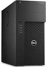 Dell Torre Precision 3620 para ordenador de sobremesa (reacondicionado) CPU Intel Core i7-6700, RAM 16 GB DDR4, SSD 512 GB SATA, DP y HDMI, Windows 10 Pro + paquete Office