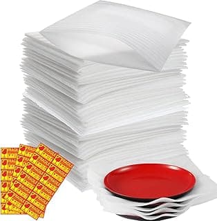 100 Piezas Papel Burbujas Embalaje Mudanza,30 x 30 cm Papel de Burbujas para Embalar,Plástico Burbujas Embalaje,Bubble Wrap for Packing,Material Embalaje Mudanza,Relleno Embalaje