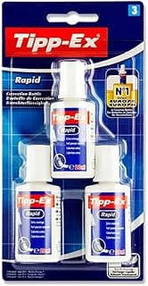 Tipp-Ex Rapid Correction Fluid - 20 ml, pack de 2+1