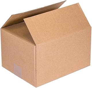 Pack 25 Cajas Cartón Reforzado con medidas 20x15x15 cm y Canal Simple - Fabricadas en España con Cartón Reciclado Resistentes para Envíos, Almacenaje y Mudanzas