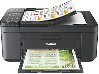 Canon Pixma TR4755i Impresora Multifunción 4 en 1, Compatible con Pixma Print Plan, Impresión, Escaneo y Copia, WiFi, Cartuchos XL, ADF de 20 Hojas, Impresión a Doble Cara Automática, Negro