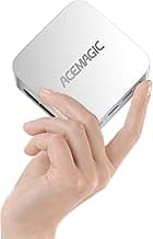 ACEMAGIC Mini PC Win 11 Pro, Ιntel Alder Lake-Ν97 (hasta 3,6 GHz), 16GB DDR4 512GB M.2 2280 SSD, Mini Ordenador De Sobremesa Gigabit Ethernet,4K UHD,para Negocios Oficina en Casa